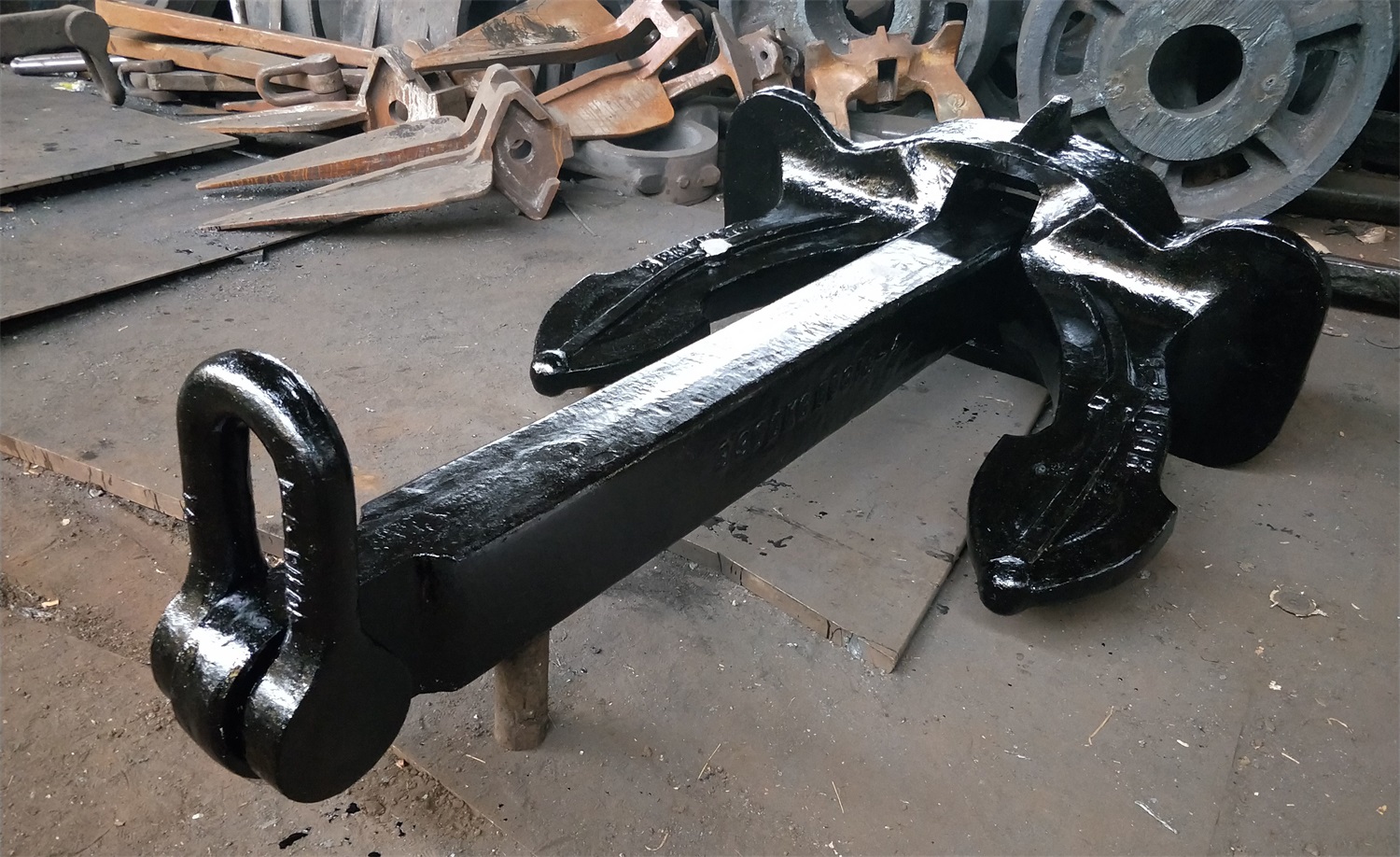 4 kategorier af ankre - Stockless Anchors