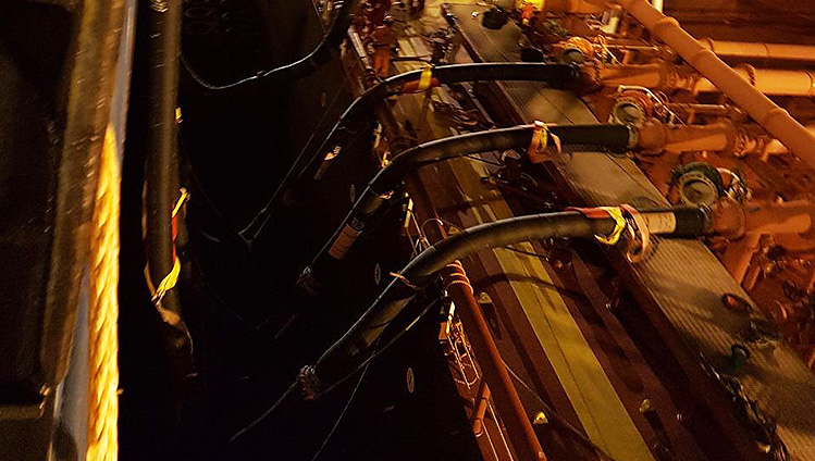 Marine STS Bunkerslange: 